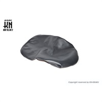 2WAY シートカバー【ゴム入り】 国産高品質 ブラック【ハンターカブ/CT110】