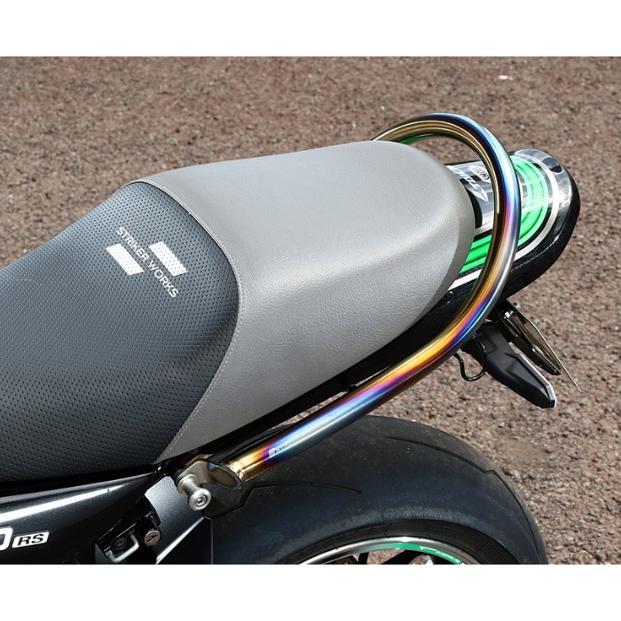 チタンカスタムグラブバー ヒートカラー kawasaki Z900RS/CAFE Z650RS