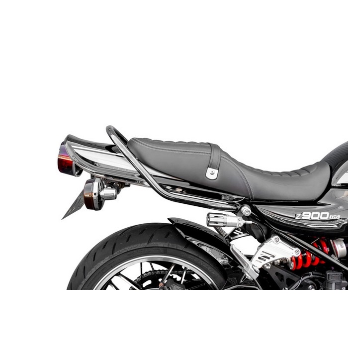 ARCHIロングテールカウル用タンデムグラブバー 漆黒メッキ Z900RS/CAFE 