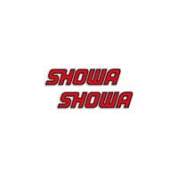 フォーク/スイングアームデカール SHOWA 左右2枚セット