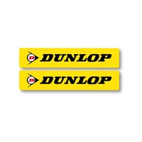 フォーク/スイングアームデカール DUNLOP 左右2枚セット