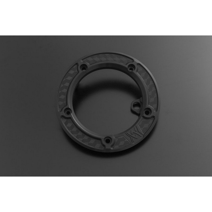 PMC ビレット・ハニカム タンクキャップリング(マットコークブラック)