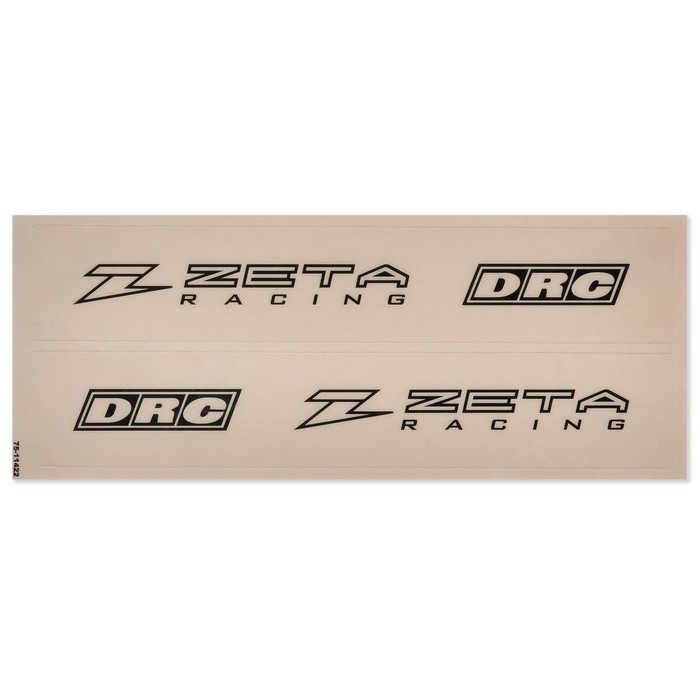 DRC２本セットカール スイングアームデカール ZETA/DRC ユニバーサル｜デカールキット｜の