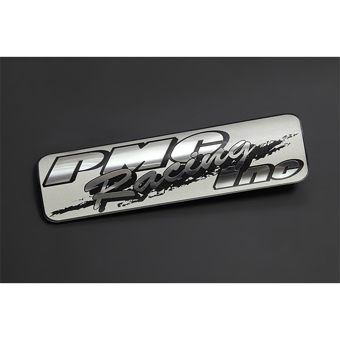 50πサイレンサー LRエンブレム サイレンサーエンブレム PMC RACINGタイプ｜デカールキット｜の通販