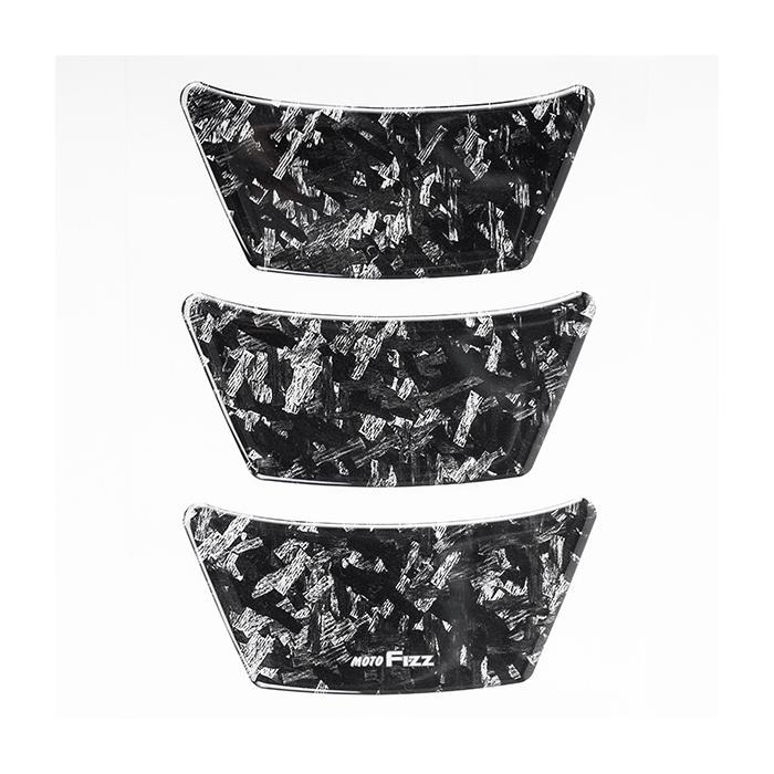 【MOTOFIZZ】タンクパッド9(フォージドカーボン柄)