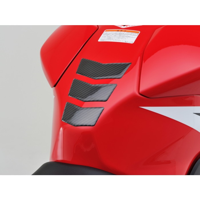 タンクパッド (ポッティングタイプ) 3ピース Lサイズ CBR250RR等(カーボン調)