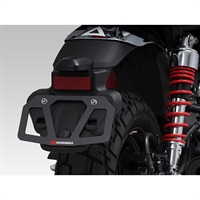 カーボンナンバープレートホルダー125cc以下用 (六角形用)