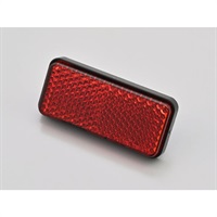 ユニバーサルリフレクター レクタングル M5ボルト取付 / レッド 汎用