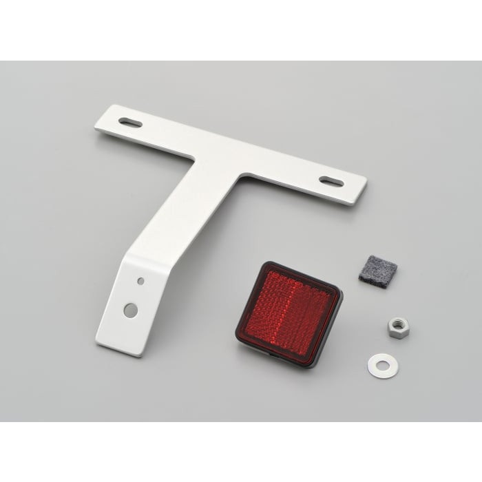 アルミリフレクターキット スクエア 45° 126cc以上用 汎用【新保安基準