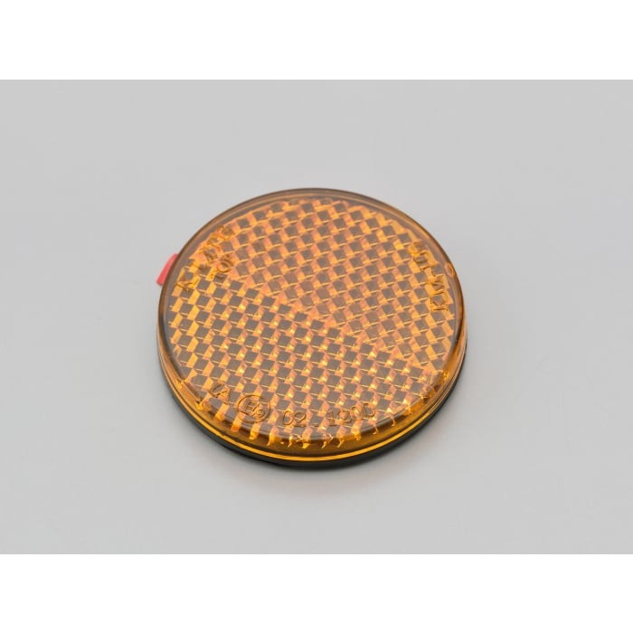 naoさま専用！ ユニバーサルリフレクター ラウンド 両面テープ貼付 / アンバー 汎用