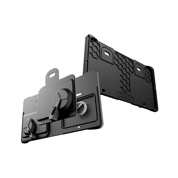 バナーナン ナンバープレートホルダー タグポケット付き 汎用｜ナンバーホルダー