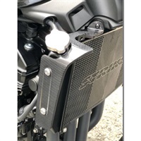 STRIKERエアロデザイン ラジエターサイドシュラウドTYPE-2 ボルトオン取付 カーボン