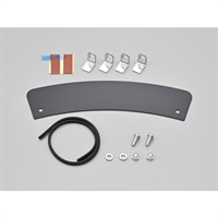 フェンダーネームプレート ブラック 汎用