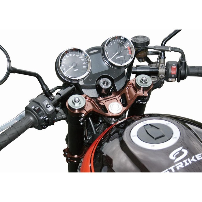 G-STRIKER セパレートハンドル用 トップリッジ 単品 Z900RS(ブラウン)