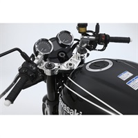 z900rs　チタンFアクスルシャフト＋艶消しカーボンハンドルクランプ スポーツライディング ハンドルキット Type2 Z900RS/Cafe(17