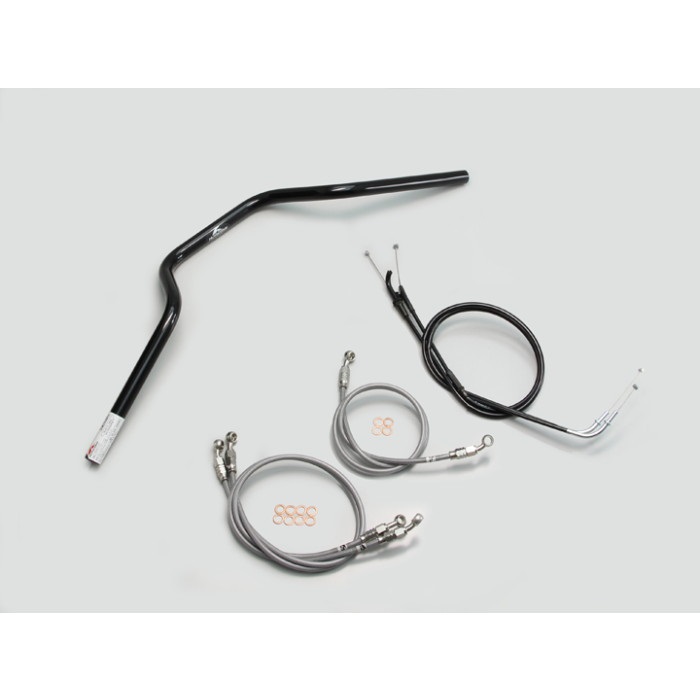 ヨーロピアン3型 ハンドルセット ZRX1200 DAEG 09-16｜ハンドル