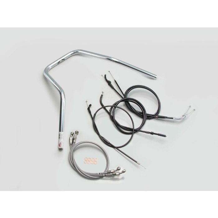 スーパーナロー ハンドルセット ZRX400 / II 94-08｜ハンドルキット