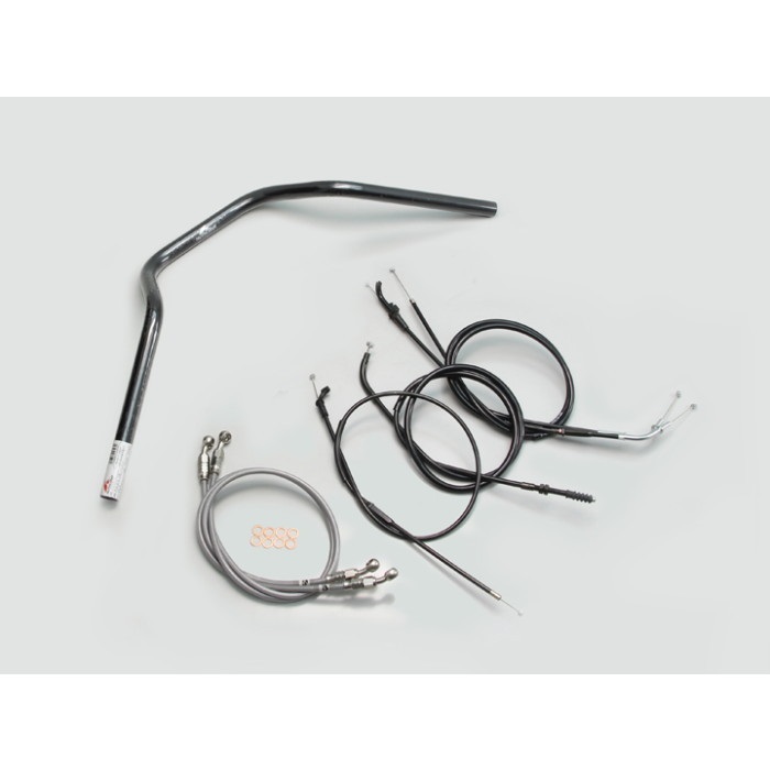 ハイパーナイフボディハンドル新品 POLICE 3型 ハンドルセット ZRX400 / II 94-08｜ハンドルキット｜の