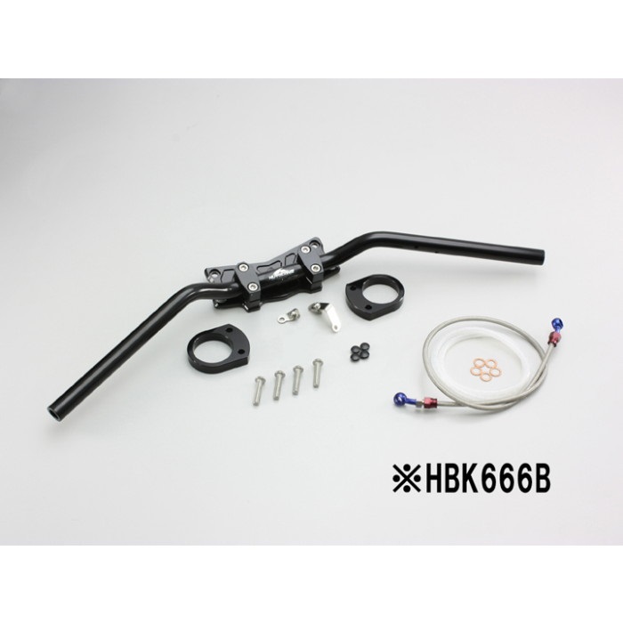 バーハンドルキット ブラケット式 ZX-14R 12-15 ABS無｜ハンドルキット