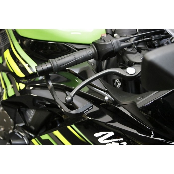 TRICK☆STAR レバーガードセット カワサキ車 汎用 ブラック 