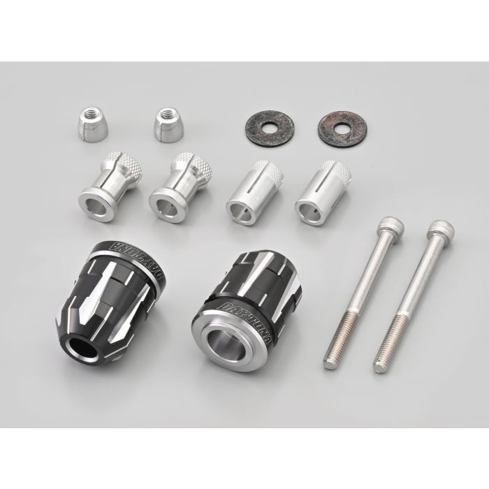 プレミアムゾーン ハンドルバーエンドプラグ TECHNO SUZUKI車/汎用ハンドル(アッシュシルバー)