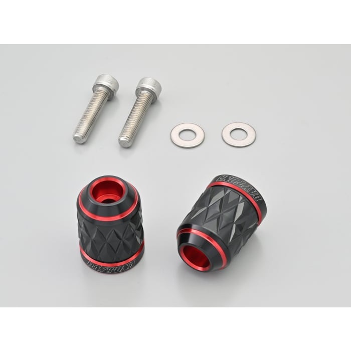 プレミアムゾーン ハンドルバーエンドプラグ KIRIKO KAWASAKI車 M8(レッド)