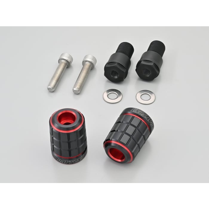 プレミアムゾーン ハンドルバーエンドプラグ BRICK YAMAHA車 M16(レッド)