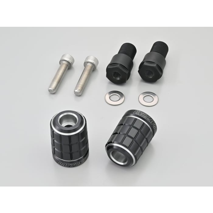 プレミアムゾーン ハンドルバーエンドプラグ BRICK YAMAHA車 M16(アッシュシルバー)