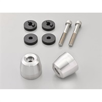 アルミビレットバーエンド 純正ハンドル用 サーフェイス HONDA車 M6タイプ