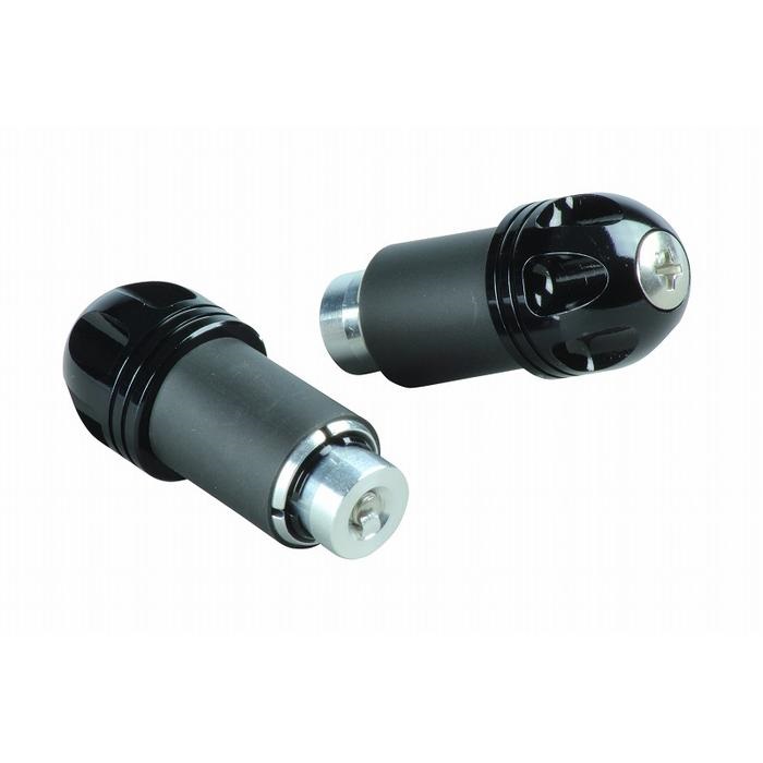 POSH FAITH ユニバーサルNASAタイプアルミバーエンド(ブラック)