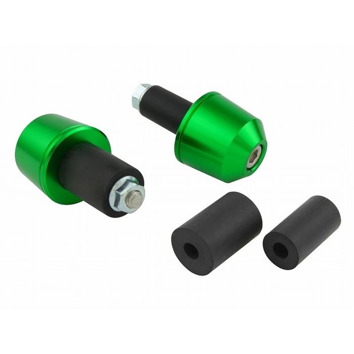 ユニバーサル ソリッドバーエンド(外径29.5mm)(ライムグリーン)