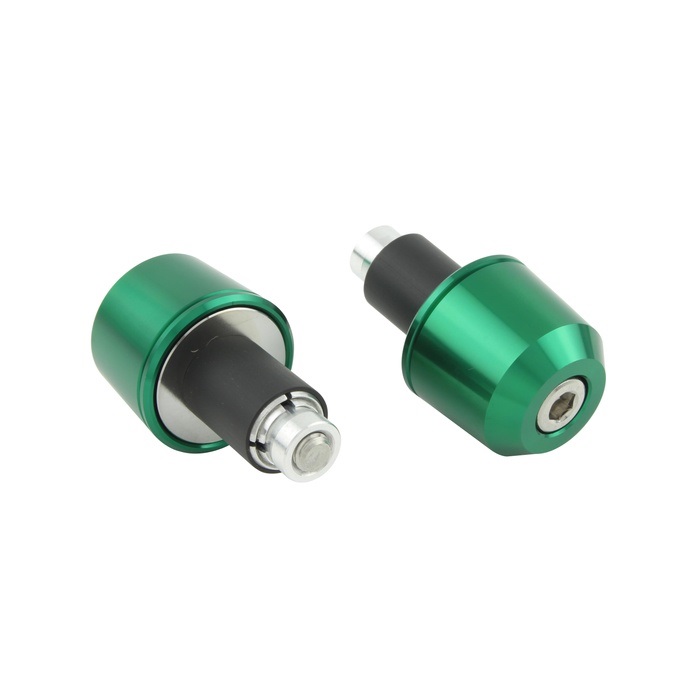 ミドルウェイトバーエンド ユニバーサル (内径14-19mm対応)(ダークグリーン)