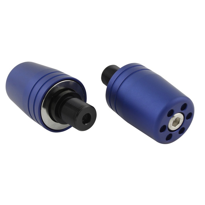 KAWASAKI車用 ウルトラヘビーバーエンド 純正ハンドル用 M17タイプ(マットブルー)