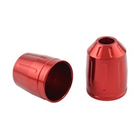 ウルトラヘビーバーエンドT2 M8アウター 2pcs RED