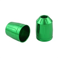 ウルトラヘビーバーエンドT2 M8アウター 2pcs LIME GREEN
