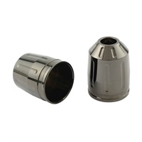 ウルトラヘビーバーエンドT2 M8アウター 2pcs BLACK CHROM