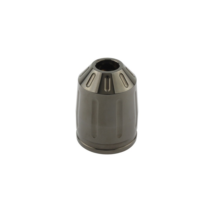 (補修パーツ) ウルトラヘビーバーエンドタイプ2 アウターカバー M8タイプ 1個(ブラッククローム)