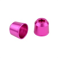 POSH ミドルウェイトバーエンド M8アウター ピンク 2pcs
