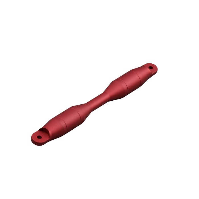 クイックリリースブレースシャフトタイプ2 187mm FORナローアップバー(マットレッド)