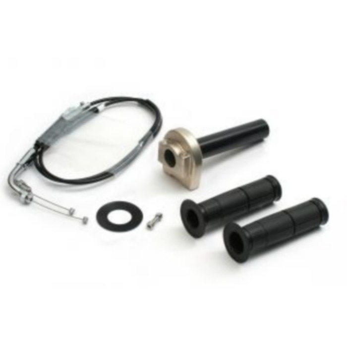 スロットルキット TYPE-1 巻取φ28 [メッキ金具] CBR600RR 05-16(Tゴールド)