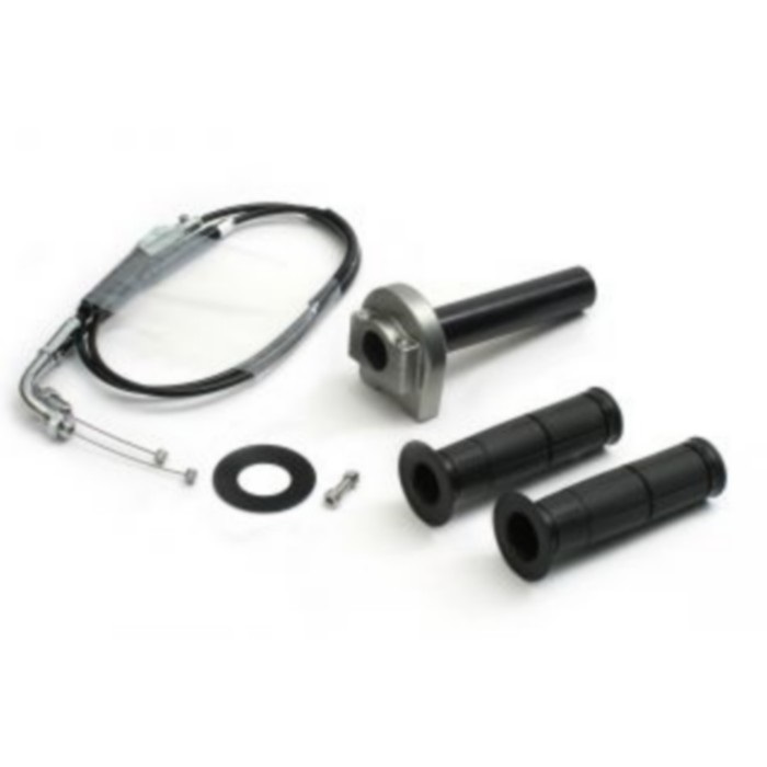 スロットルキット TYPE-1 巻取φ28 [メッキ金具] CBR600RR 05-16(ガンメタリック)