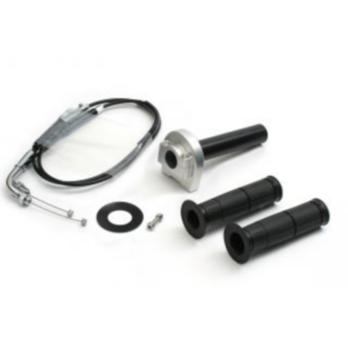 スロットルキット TYPE-1 シルバー 巻取φ44 [メッキ金具] CBR600RR 05-16(シルバー)