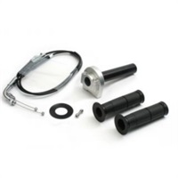 スロットルキット TYPE-1 シルバー 巻取φ44 [メッキ金具] CBR600RR 05-16