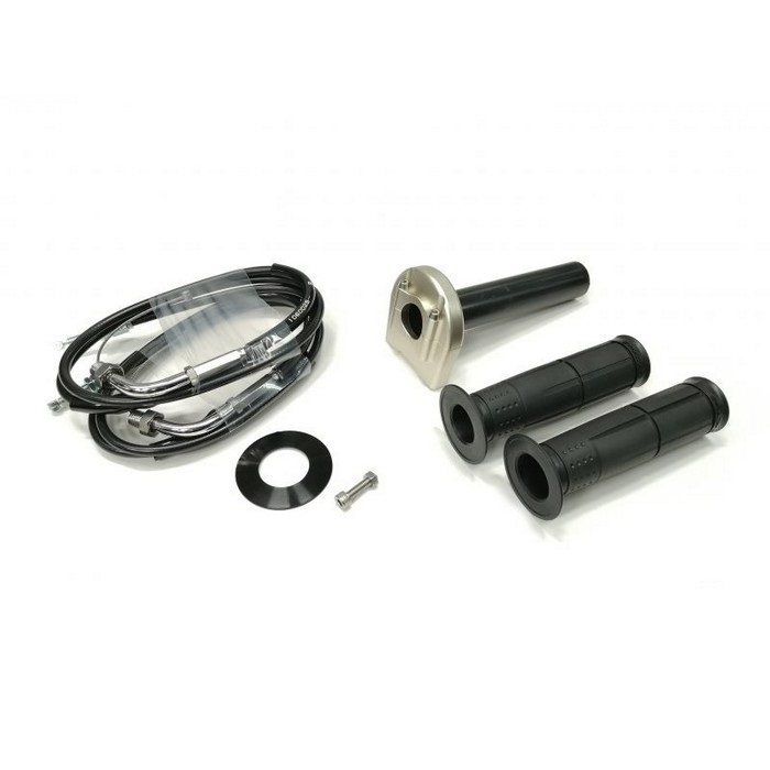 汎用スロットルキット TYPE-3 巻取φ28 [ワイヤー:メッキ金具 1050mm](Tゴールド)