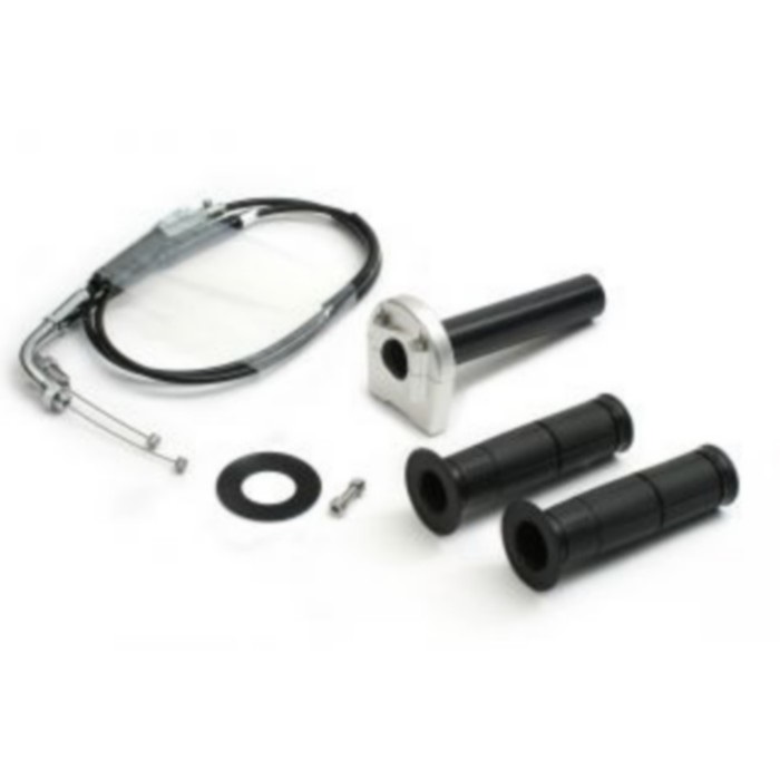 スロットルキット TYPE-3 巻取φ28 [メッキ金具] V-MAX(シルバー)