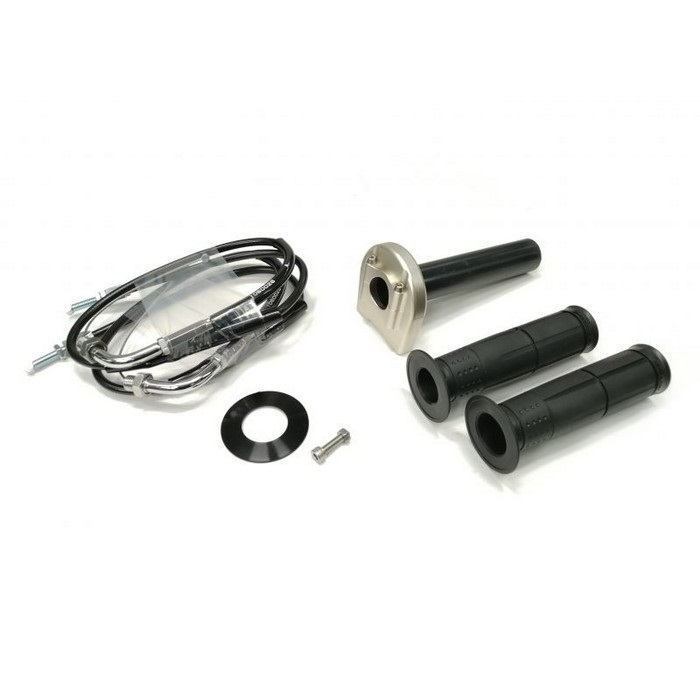 汎用スロットルキット TYPE-3 巻取φ32 [ワイヤー:メッキ金具 700mm](Tゴールド)