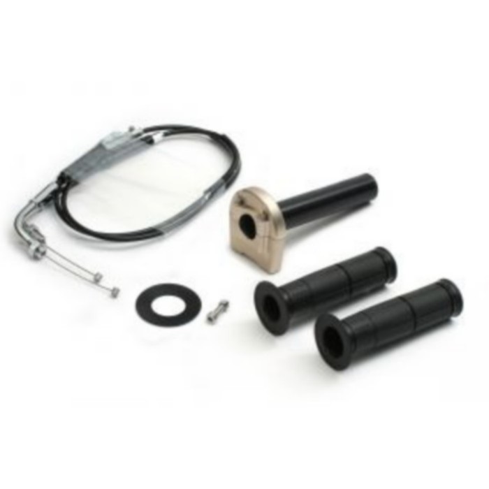 スロットルキット TYPE-3 巻取φ40 [メッキ金具] GSX1300R 99-07/GSXR1000 02-06(Tゴールド)