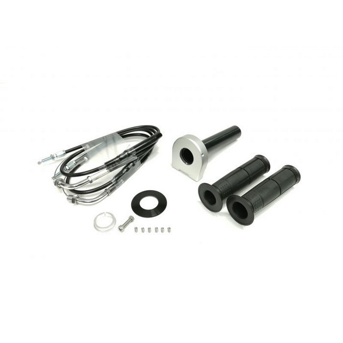 汎用スロットルキット TYPE-2 巻取φ40 [ワイヤー:メッキ金具 800mm