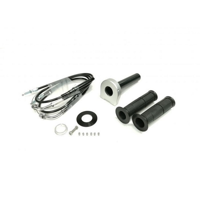 汎用スロットルキット TYPE-2 巻取φ40 [ワイヤー:メッキ金具 800mm