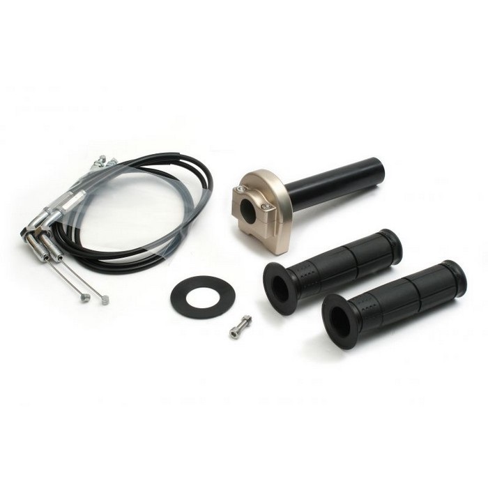 TMR専用スロットルキット TYPE-1 巻取φ40 [ワイヤー:メッキ金具 1050mm